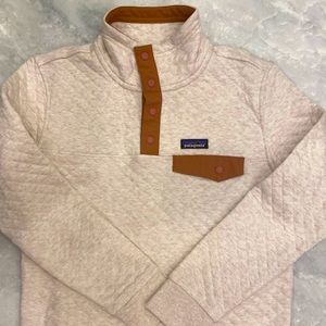 NWOT-Patagonia Cotton Quilt Snap Pullover - Medium